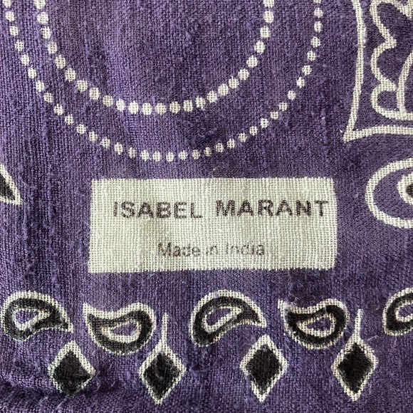 Isabel Marant "Smile or Die" Scarf - Picture 4 of 4